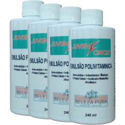 JUVENFORCE Complexo Polivitamínico - 240 ml - Pague 3 Leve 4