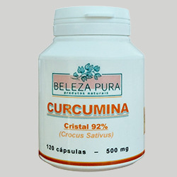 CURCUMINA CRISTAL 92% - 500 mg